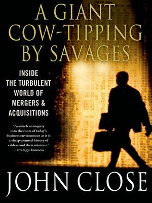 cover image of A Giant Cow-Tipping by Savages